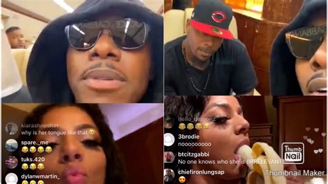 Dababy And Kkvsh Gets Freaky On Ig Live Youtube