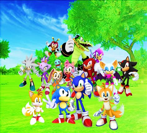 Classic Modern Sonic With Friends Photo Ending By 9029561 On Deviantart