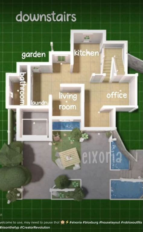 Bloxburg House Layout In 2022 Small House Layout House Floor Design