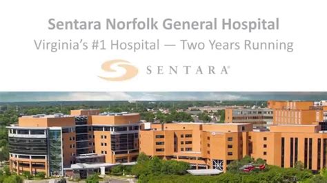 Sentara Norfolk General Hospital Campus Map