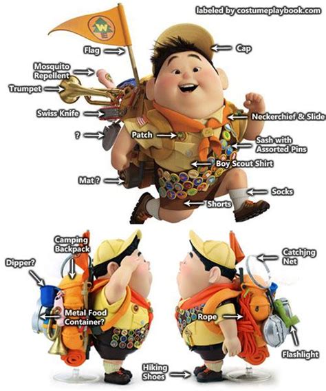 Best Russell Up Movie Ideas On Pinterest Russell From Up Costume