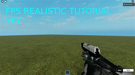 How To Make A Realistic Fps In Roblox Fe Gun Kit Youtube