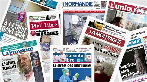 Coronavirus La Presse Quotidienne Régionale à Lheure Du Confinement