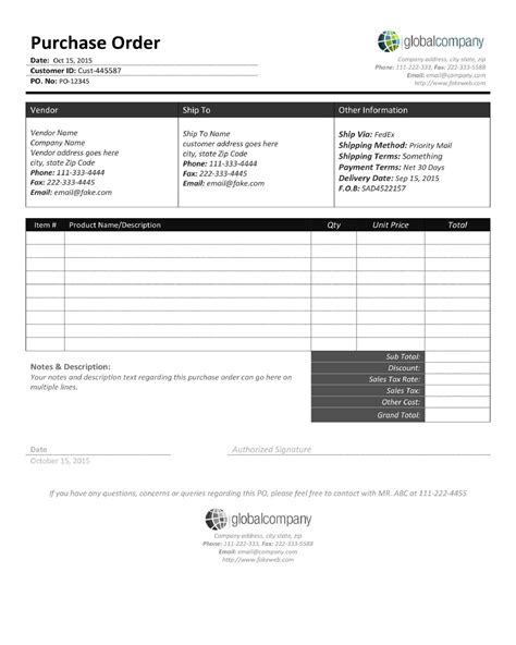So (sales order form) and po (purchase order form) are two of the most frequently used order forms by businesses today. 50 Free Purchase Order Template & Form | RedlineSP