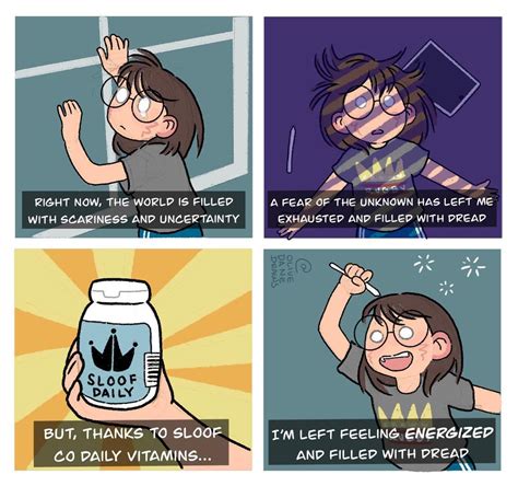 20 Comics With Dark Humor That Will Relate To Most Of People Bored