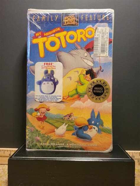 My Neighbor Totoro Vhs 1994 Rare Clamshell Sealed Htf Miazaki Studio