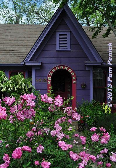 Purple Cottages Visit Penick Net House Exterior Cottage Exteriors