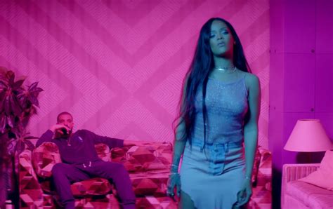 Rihanna Video Wears A Tommy Hilfiger Net Dress More 90s Style In The