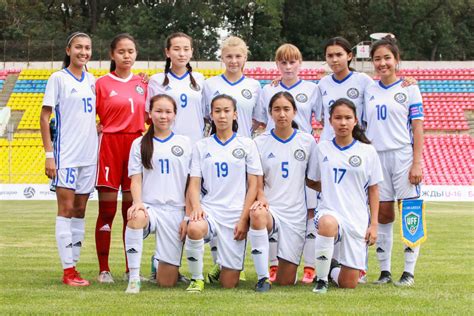 Kazakhstan Womens U 17 Team Played A Draw With Uzbekistan