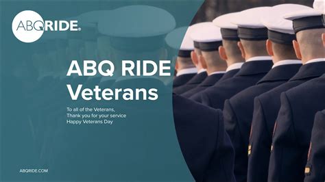 Happy Veterans Day From Abq Ride Youtube