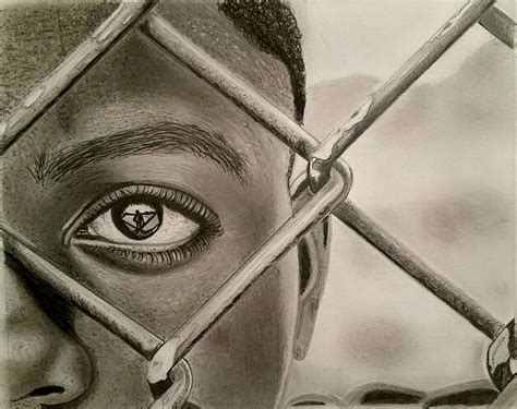 Trapped Drawing By Joseph Sasso Fine Art America