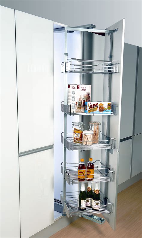 Tall Pull Out Pantry Cabinet Organizers