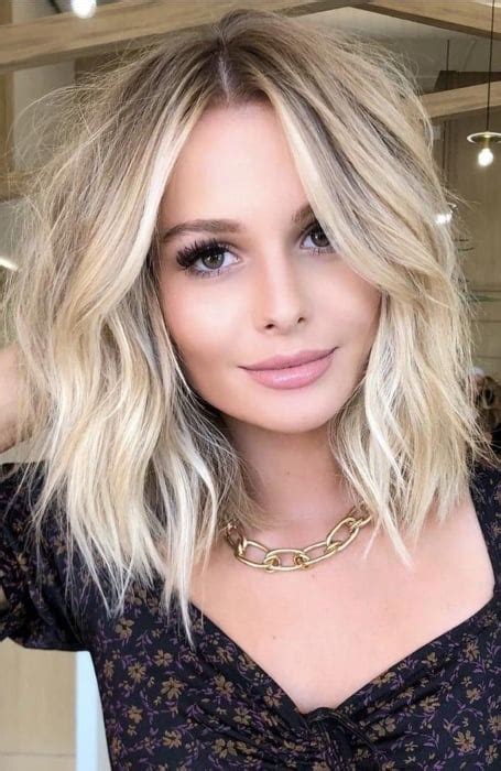 Top Image Face Framing Layered Choppy Shoulder Length Hair