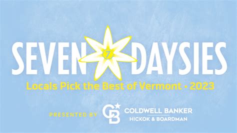 Seven Daysies Finalists 2023 Seven Days Vermonts Independent Voice