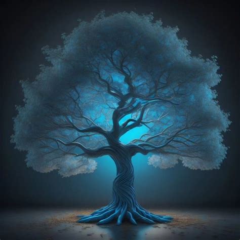 Pinterest Tree Of Life Art Fantasy Tree Blue Tree