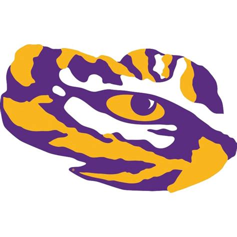 Fathead Ncaa Lsu Tigers Eye Of The Tiger Logo Officially Licensed