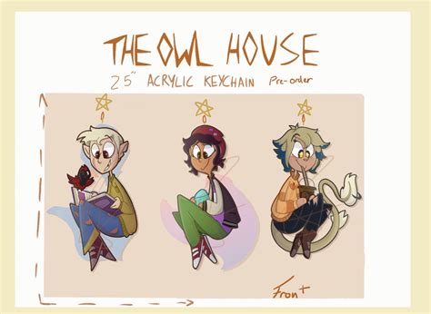 The Owl House S3 Keychains Preorder Etsy Canada