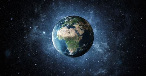 Planet Earth From The Space At Night Stock Photo Download Image Now
