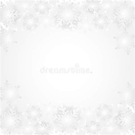Vector Christmas And New Year Holidays Background With Snowflakes