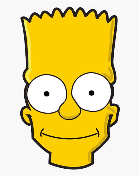 Bart Simpson Clipart To Printable To Bart Simpson Face Png Free