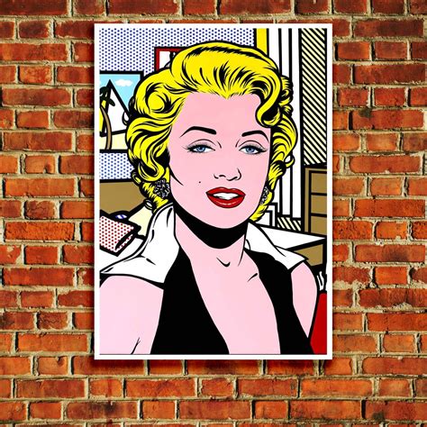Marilyn Monroe Norma Jeane Pop Art Print Just Posters