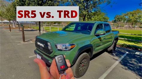 Differences Between Sr5 And Trd Tacomas Youtube