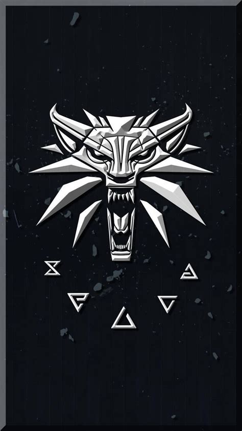 The Witcher Logo Wallpapers Top Free The Witcher Logo Backgrounds