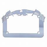 Images of Eagle Motorcycle License Plate Frame