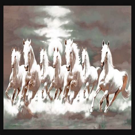 7 White Horse Wallpaper Vastu Tutorial Pics