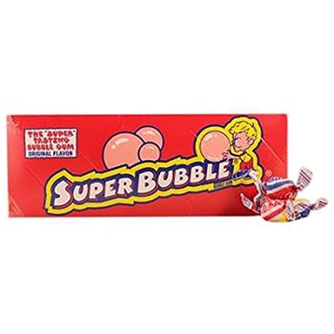 Super Bubble Bubble Gum Original 300 Count Gum Change