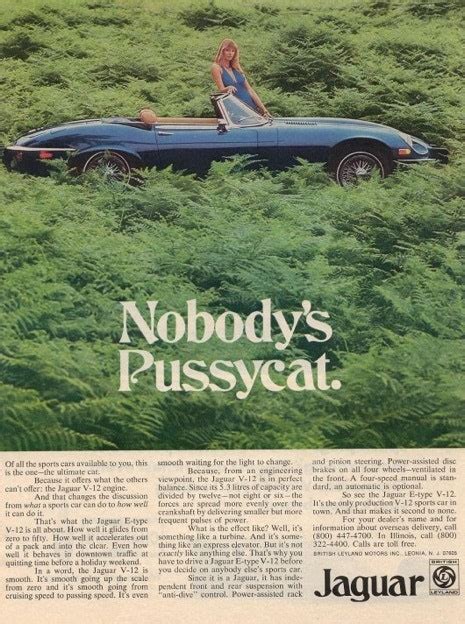 Jaguar And Sex What Mad Men Missed The New Yorker