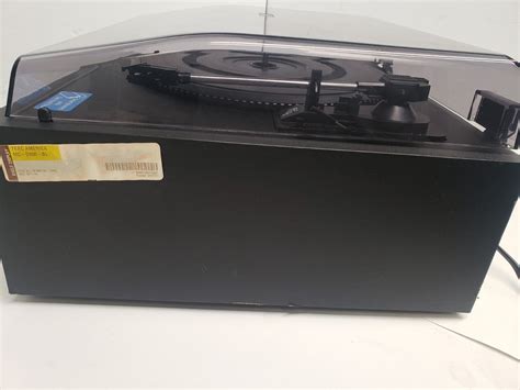 Teac Mc D800 Stereo Turntable System Black Ebay