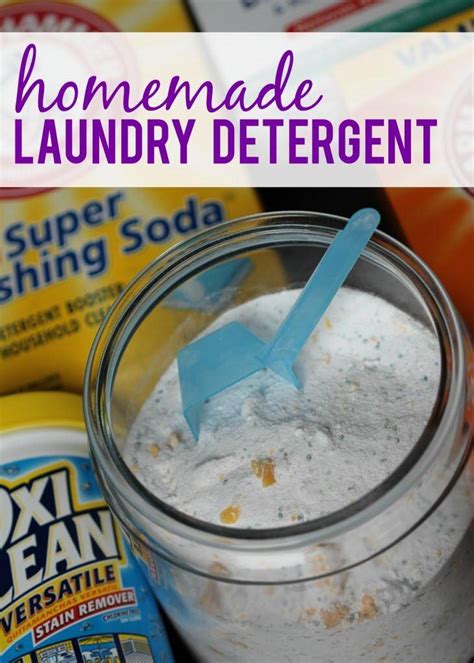 Homemade Laundry Detergent Powder