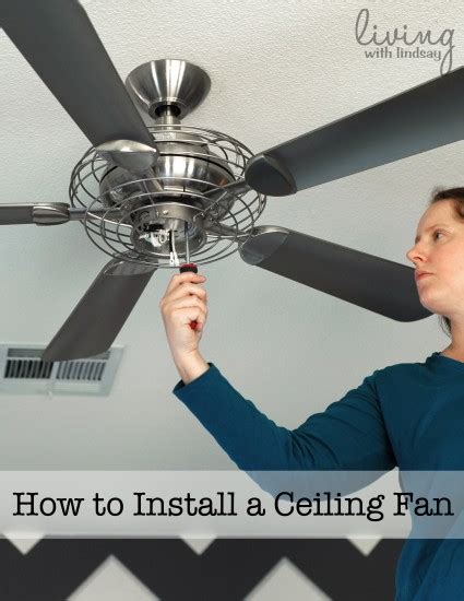 Attach the light fixture to the ceiling fan using the manufacturer's instructions. How to Replace a Ceiling Fan {Part II} - Makely