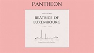 Beatrice of Luxembourg Biography - Queen consort of Hungary | Pantheon