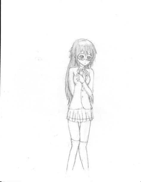 Full Body Cute Easy Anime Drawing 3rb4real