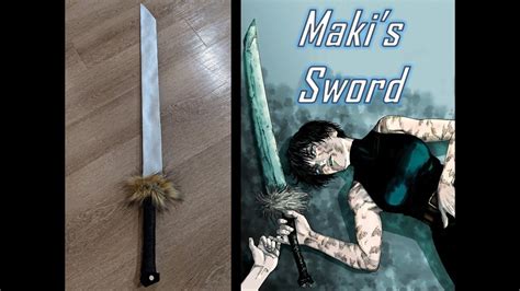 Jujutsu Kaisen Making Maki Zenin S Soul Split Katana Sword Jjk Youtube