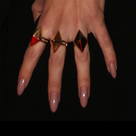 Jessie J Clear French Manicure Nails Steal Her Style
