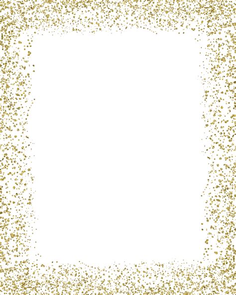 Gold Glitter Background Png Gold Glitter Design Element Png Free