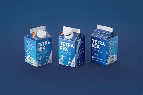 Tetra Rex 500ml Carton Packaging 3d Model With Twistcap In 2020 Tetra