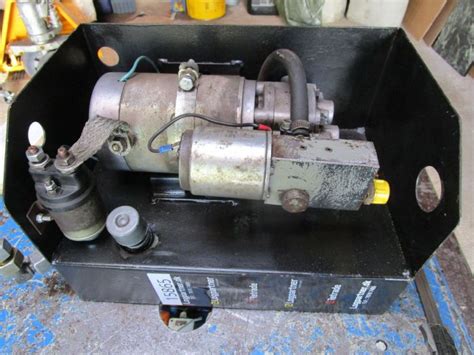 Hydraulik Pumpe Til 12 Volt Hydraulic Pump For 12 Volts Til Salg På
