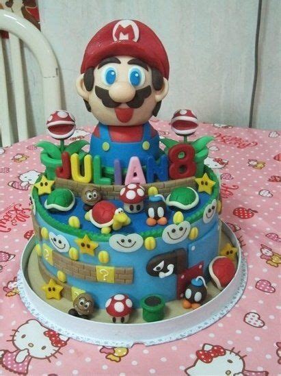 Gastronomia Nerd Nerd Da Hora Mario Cake Cake Kids Birthday Party
