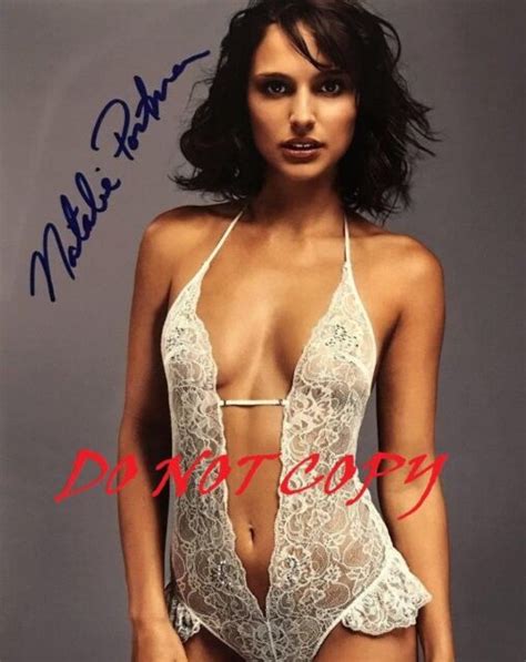 Natalie Portman Reprint Autographed Signed 8x10 Photo For Sale Online