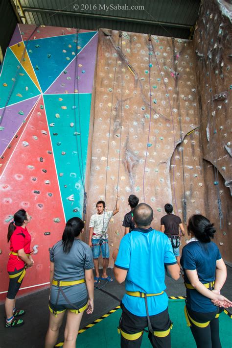 The centre has a complete range of equipment and. Indoor Climbing in Sabah | MySabah.com