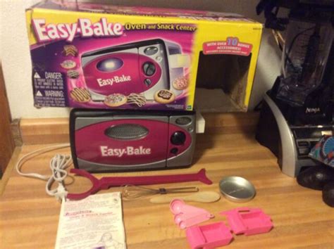 Vintage Hasbro Easy Bake Oven And Snack Center With Original Box Ebay