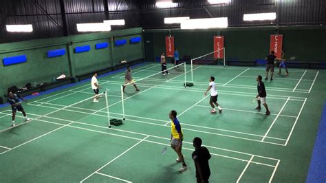 Excavations to a depth of 11m were needed to house the structure and, with the water table only 3m below ground level, it was necessary. National Badminton Team Played at Seven Hills Indoor ...