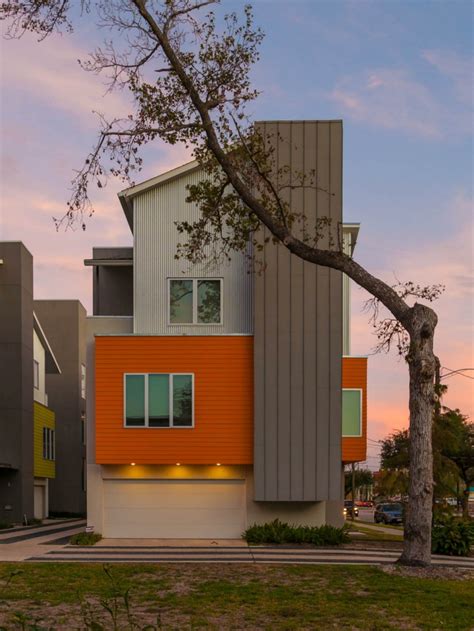 Casas hechas de contenedores y construidas con materiales de alta calidad y saludables. Fachadas de casas modernas - treinta y ocho diseños