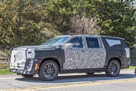 2023 Cadillac Escalade V Blackwing Spy Video Confirms Lt4 Supercharged