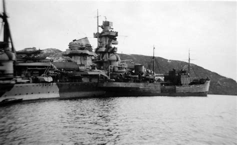 Heavy Cruiser Admiral Hipper In Norway Bergen World War Photos