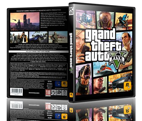 Grand Theft Auto V Pc Cover By Eduard2009 On Deviantart